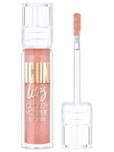 Блеск для губ Icon Lips Glossy Volume с эффектом объема, тон 504 dusty rose