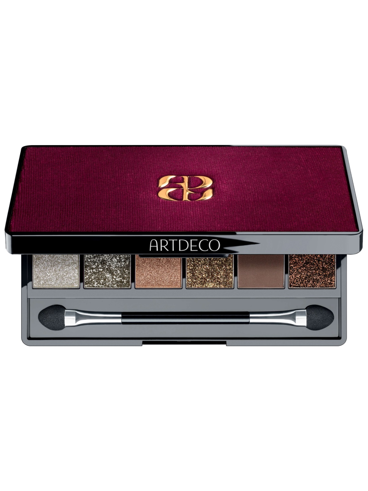Палетка теней для век Glittery Eyeshadow Palette, тон 03 от ARTDECO + 2