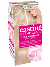 Casting Creme Gloss Краска-уход, тон 10.10 светло-светло-русый пепельный