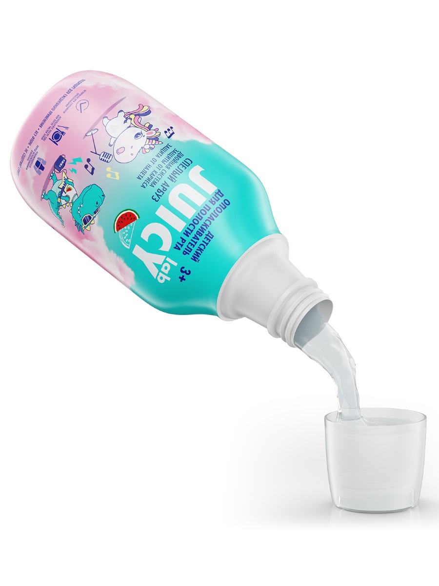 Детский ополаскиватель для полости рта Juicy Lab Арбуз 250мл от Splat + 4
