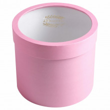 Коробка с PVC-окном «Розовая» 1шт