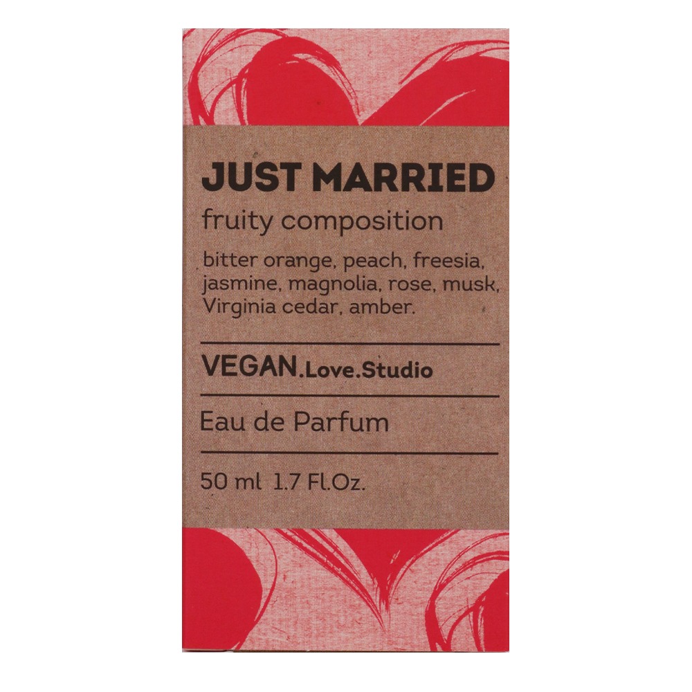Парфюмерная вода женская Just Married 50мл от VEGAN.Love.Studio + 2
