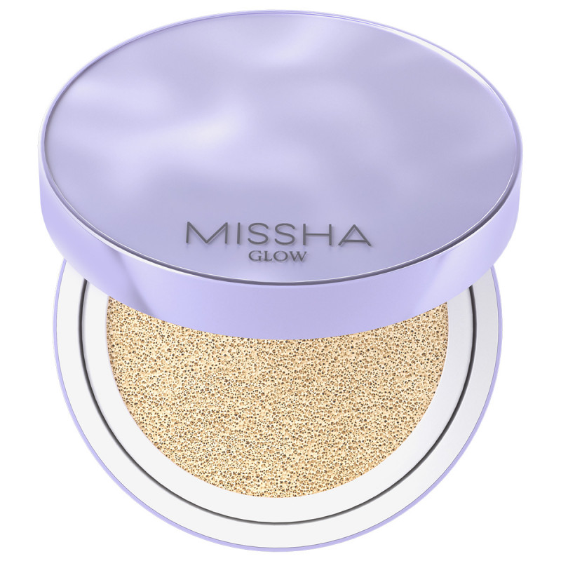 Тональный кушон Glow Layering Fit, тон 17 ivory от Missha + 1