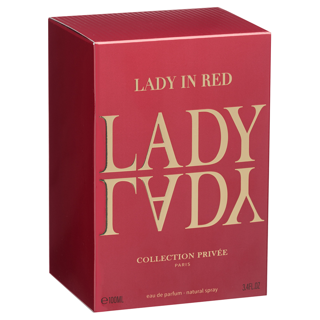 Парфюмерная вода женская Lady In Red 100мл от Geparlys + 2