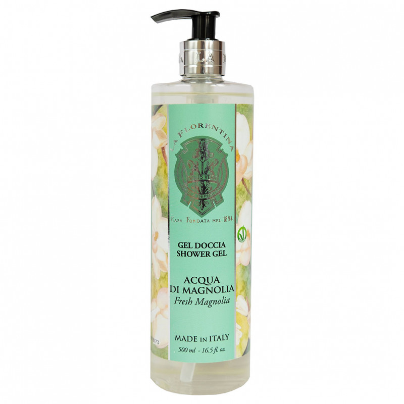 Гель для душа Свежая магнолия Fresh Magnolia 500мл от La Florentina + 1