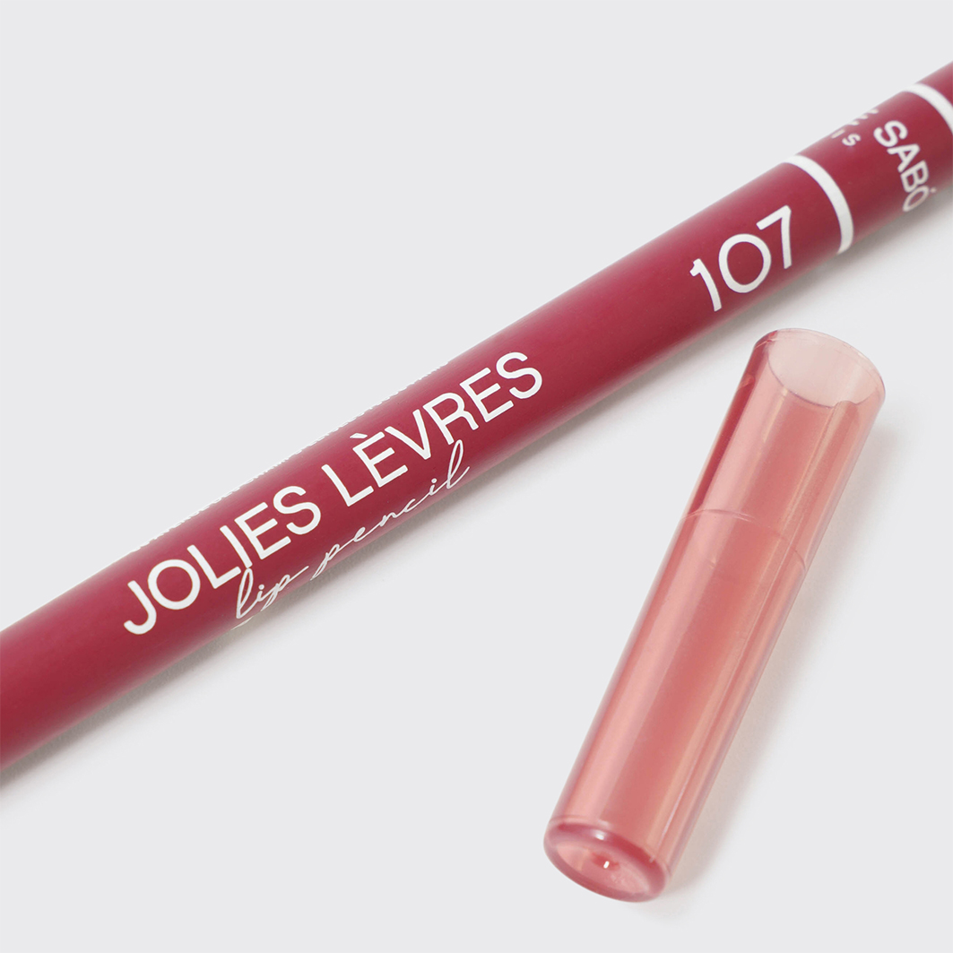 Карандаш для губ Jolies Levres, тон 107 розовый теплый от Vivienne Sabo + 7
