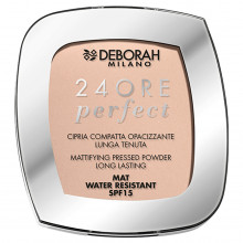 Пудра для лица матирующая стойкая 24Ore Perfect, тон 02 light rose / светлый розовый