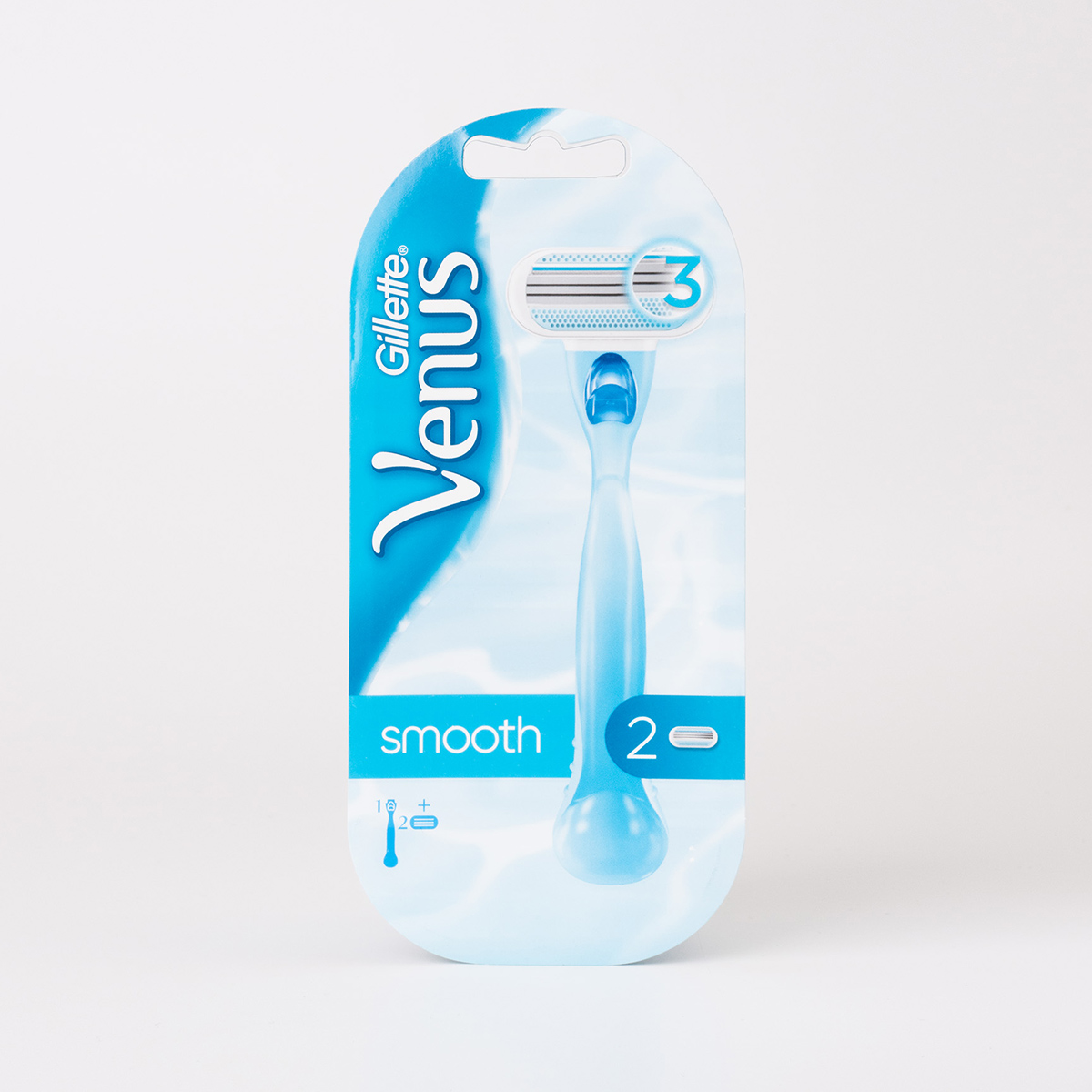 Станок для бритья Venus Smooth + 2 кассеты от Gillette + 5