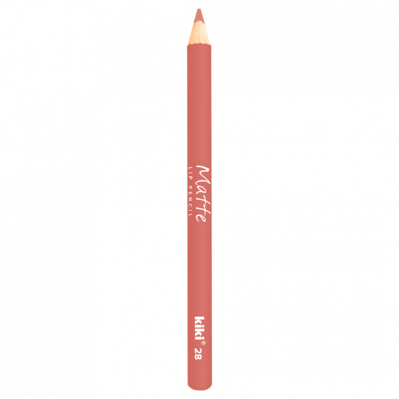 Карандаш для губ Matte, тон 28 пыльная роза от Kiki + 1