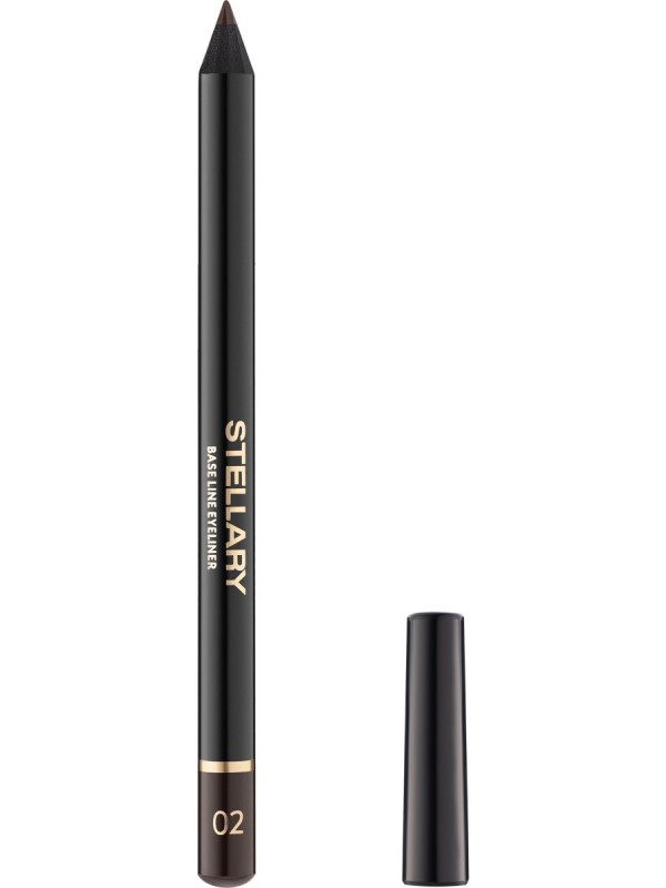 Карандаш для глаз Base Line Eyeliner, тон 02 brown от Stellary + 1