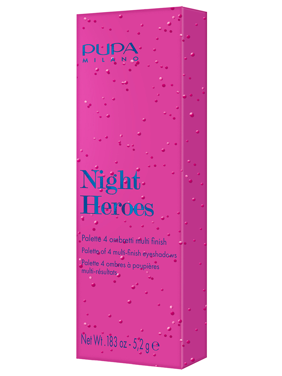 Night Heroes Палетка теней для век, тон 002 true queen от Pupa + 4