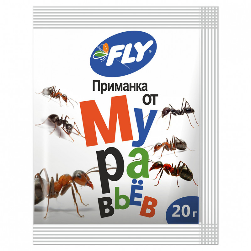 Fly Приманка от муравьев 20г (30шт/кор) от FLY + 1
