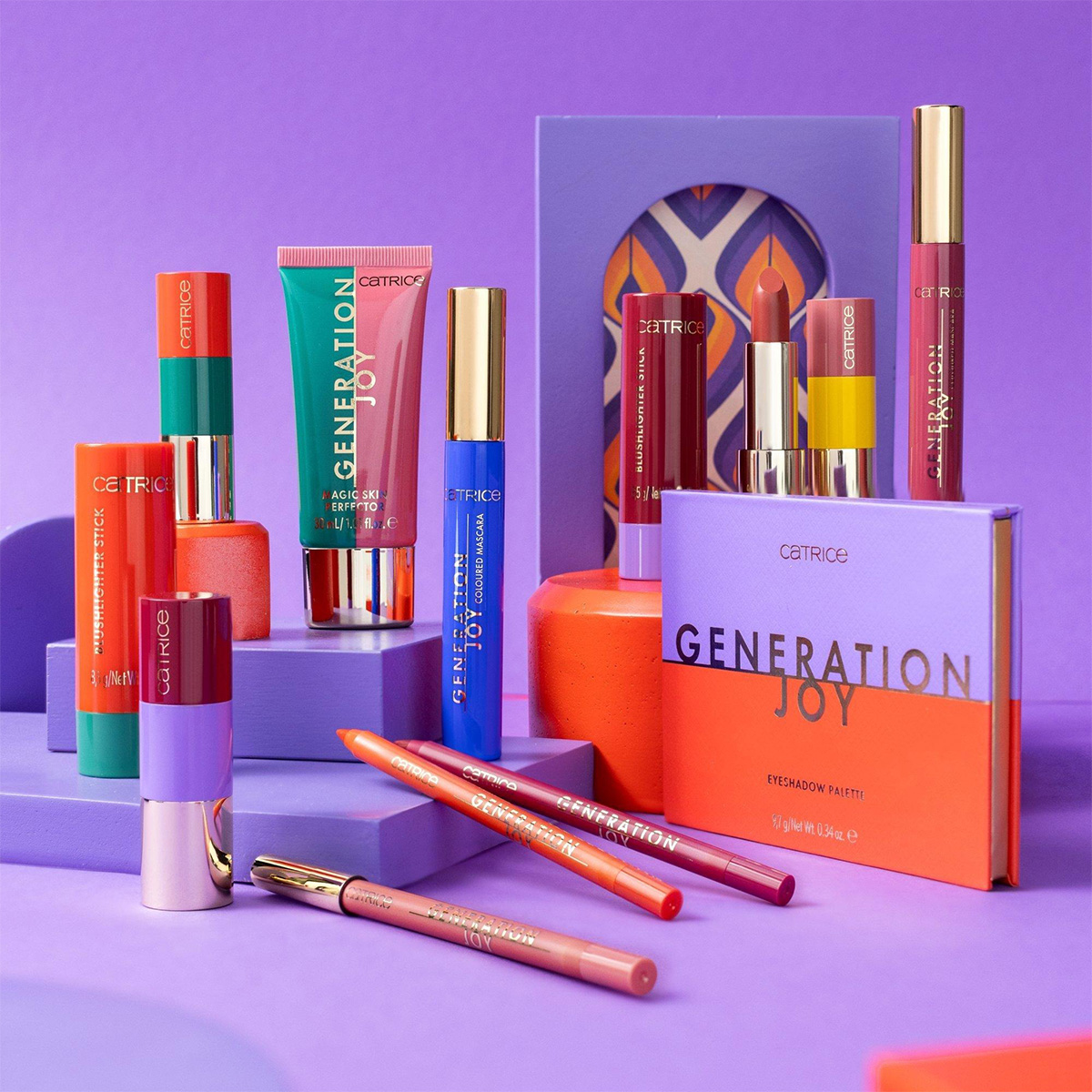 Generation Joy Карандаш для губ, тон C01 True Tangerine от Catrice + 6