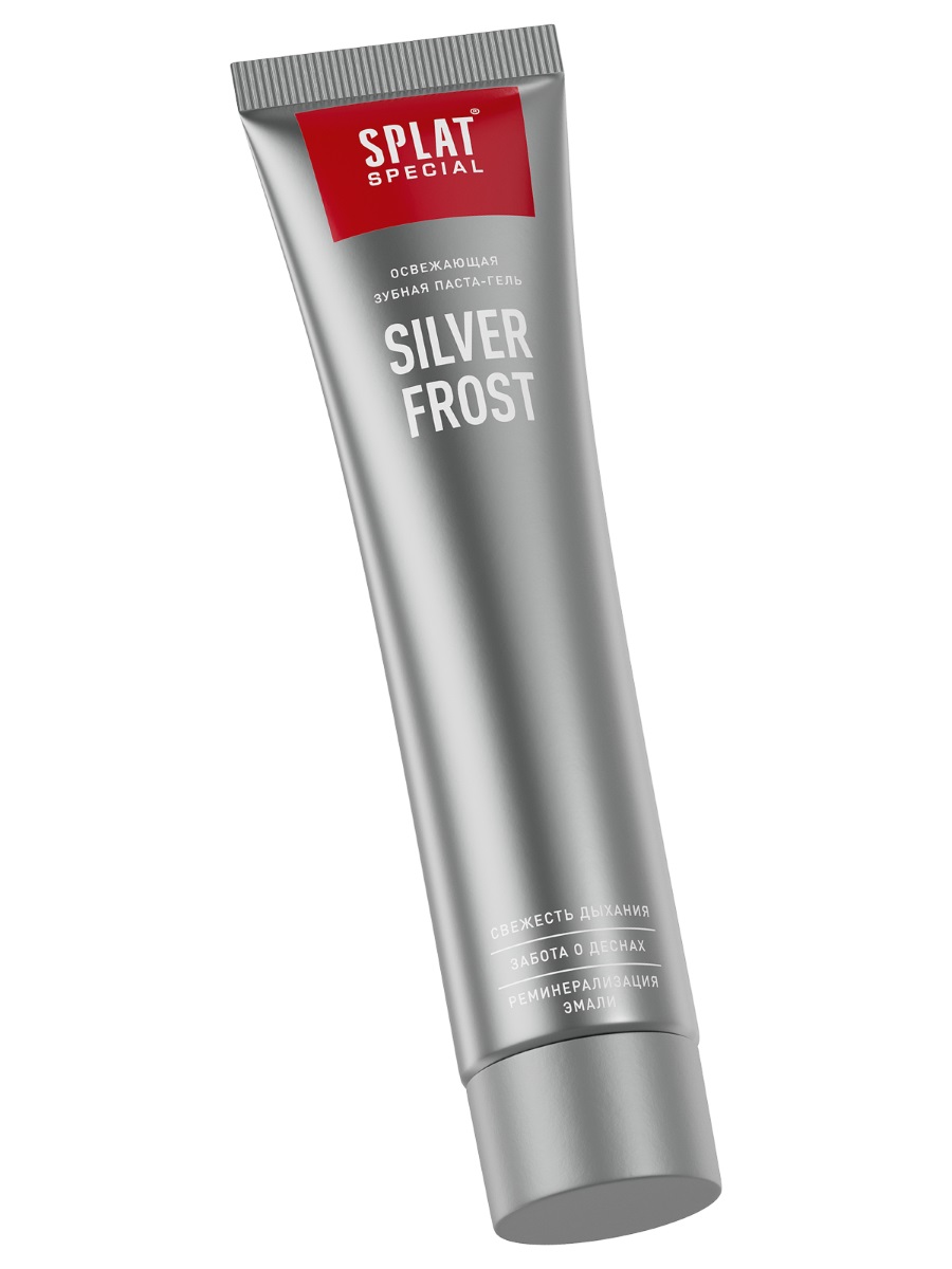 Special Зубная паста-гель освежающая Silver Frost 75мл от Splat + 7
