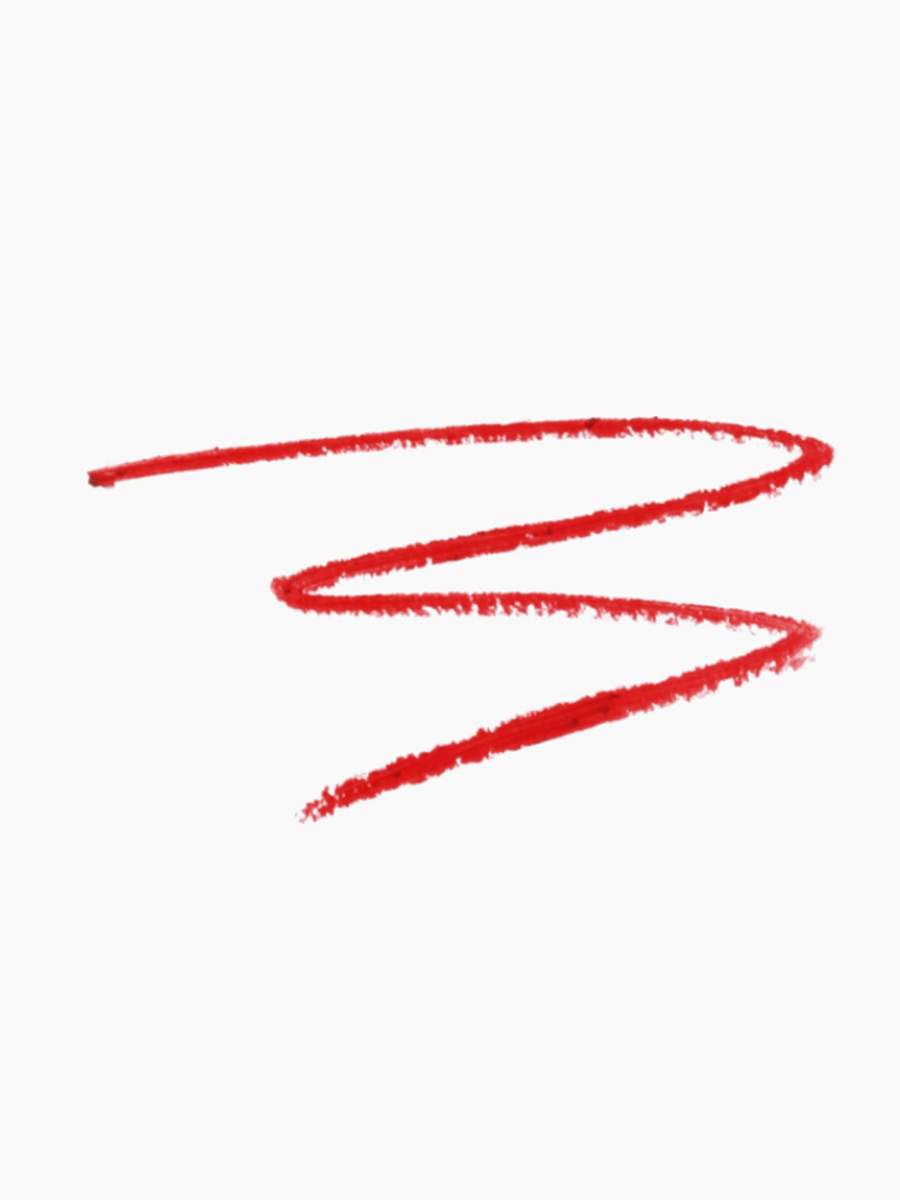 Карандаш для губ автоматический, тон 02 red от Stellary + 2