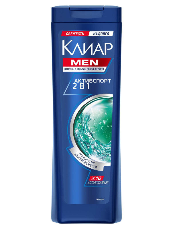 Men Шампунь 2в1 против перхоти Активспорт 400мл от Клиар + 1