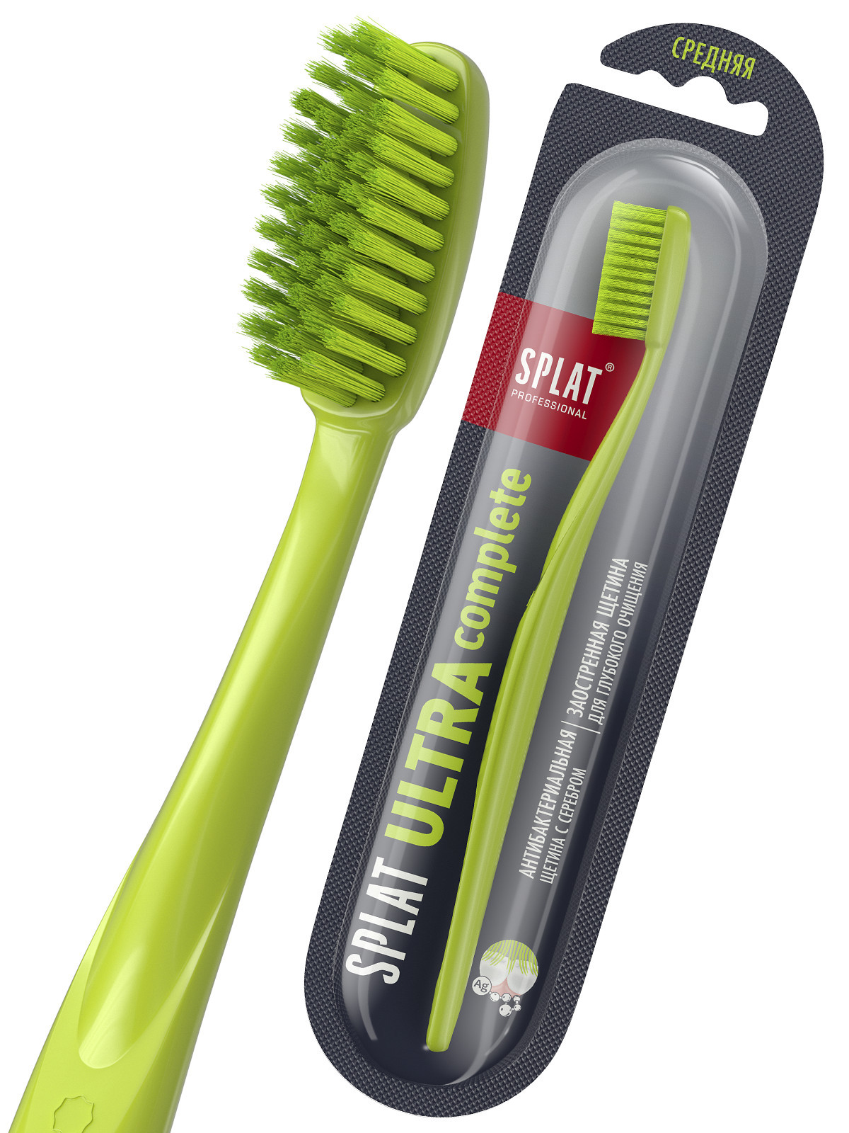 Professional Зубная щетка Ultra Complete средняя от Splat + 7