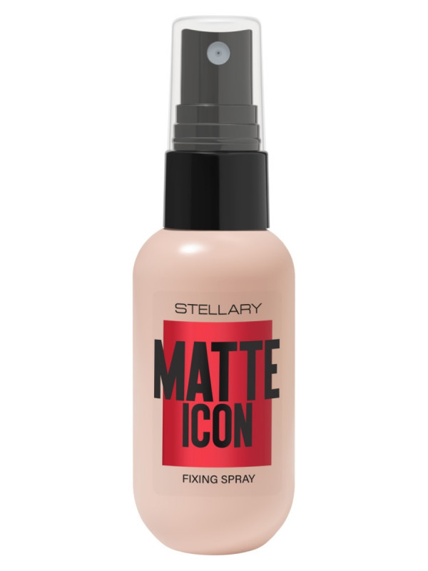Матирующий Фиксатор-спрей Matte Icon 50мл от Stellary + 1