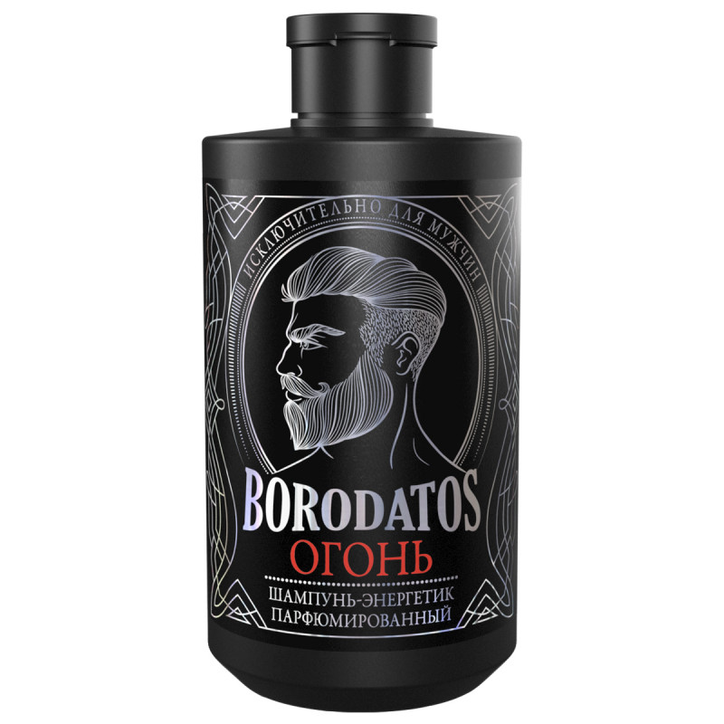 Шампунь-энергетик Огонь 400мл  от Borodatos + 1