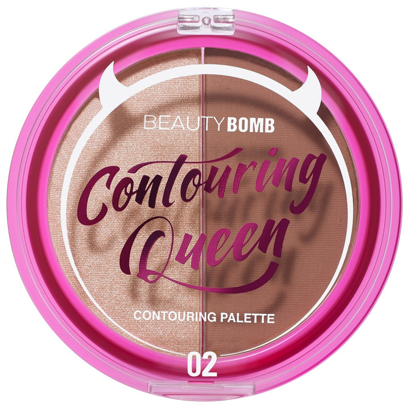 Палетка для контуринга Countouring Queen, тон 02 от Beauty Bomb + 1