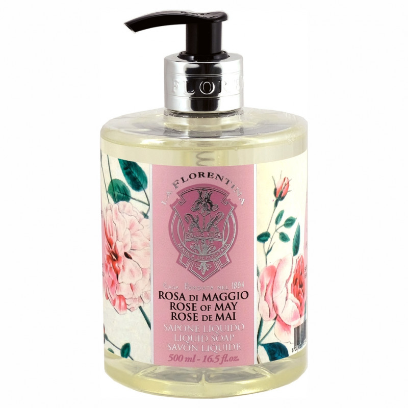 Жидкое мыло Майская роза Rose of May 500мл от La Florentina + 1