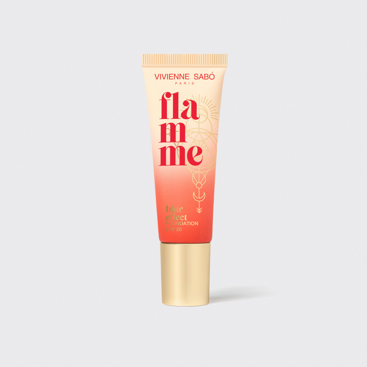 Тональный крем SPF20 Flamme, тон 03 бежевый от Vivienne Sabo + 5