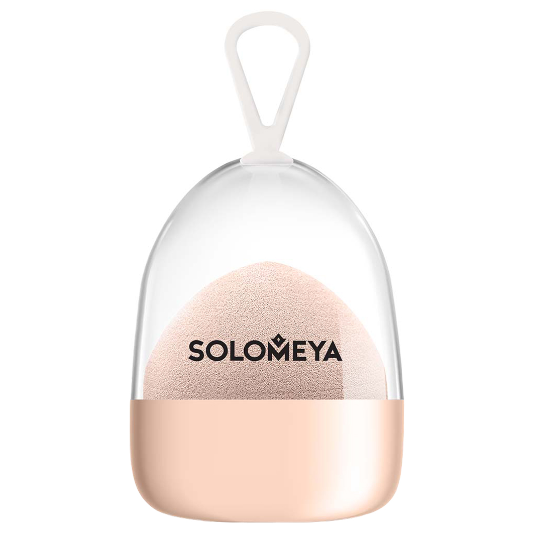 Спонж для макияжа супер мягкий Персик от Solomeya + 2