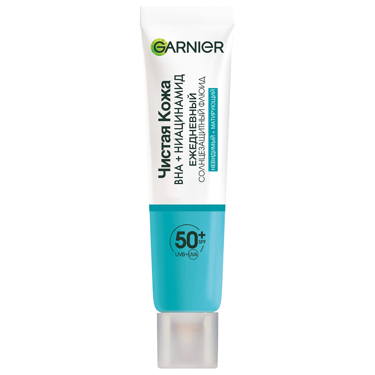 Чистая кожа Флюид для лица матирующий солнцезащитный SPF50+ 40мл от Garnier + 3
