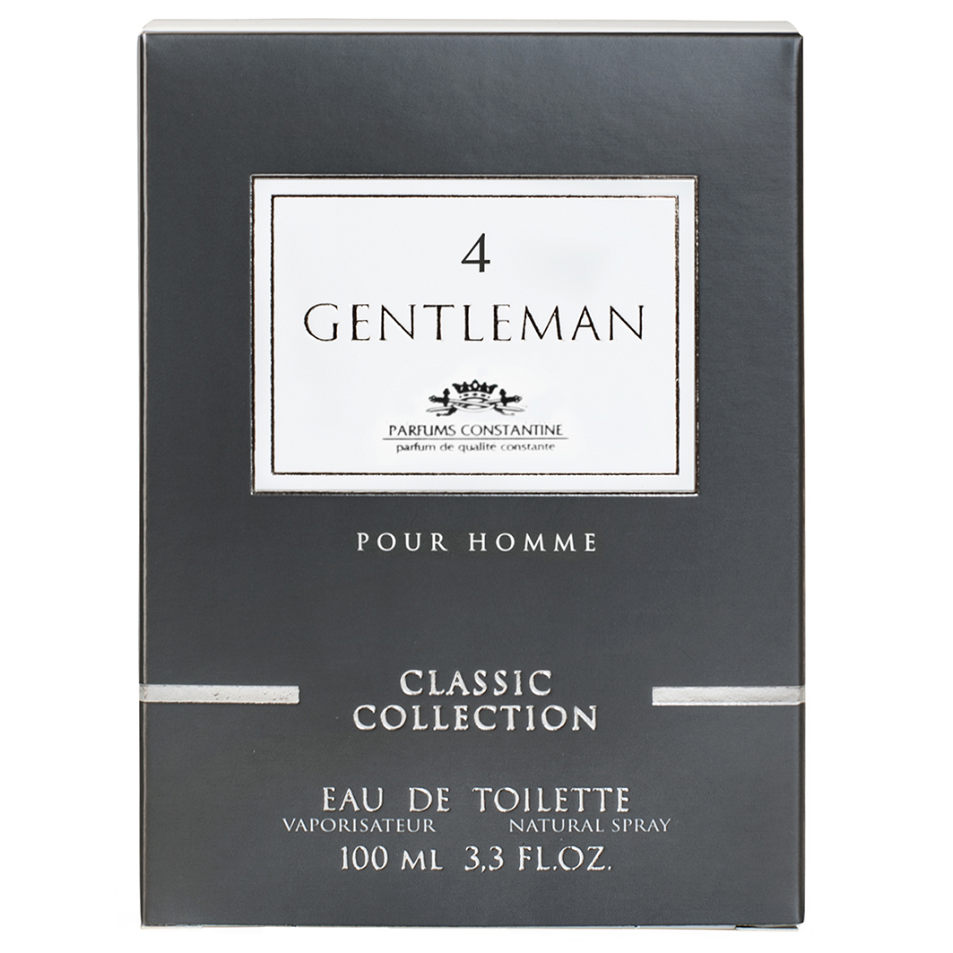Classic Collection Туалетная вода мужская Gentleman 4 100мл от Parfums Constantine + 3