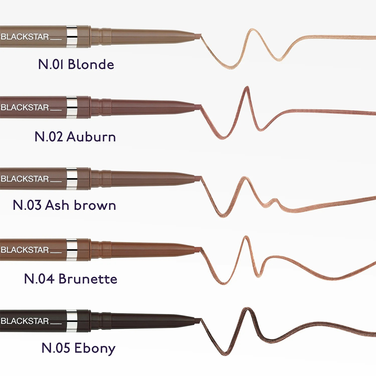 Browliner Blackstar Лайнер для бровей, тон 3 Ash Brown от BY TERRY + 3