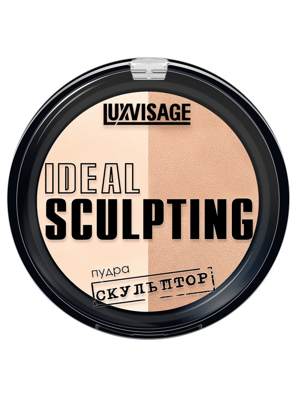Пудра-скульптор Ideal Sculpting, тон 01 сливочная карамель от LuxVisage + 1