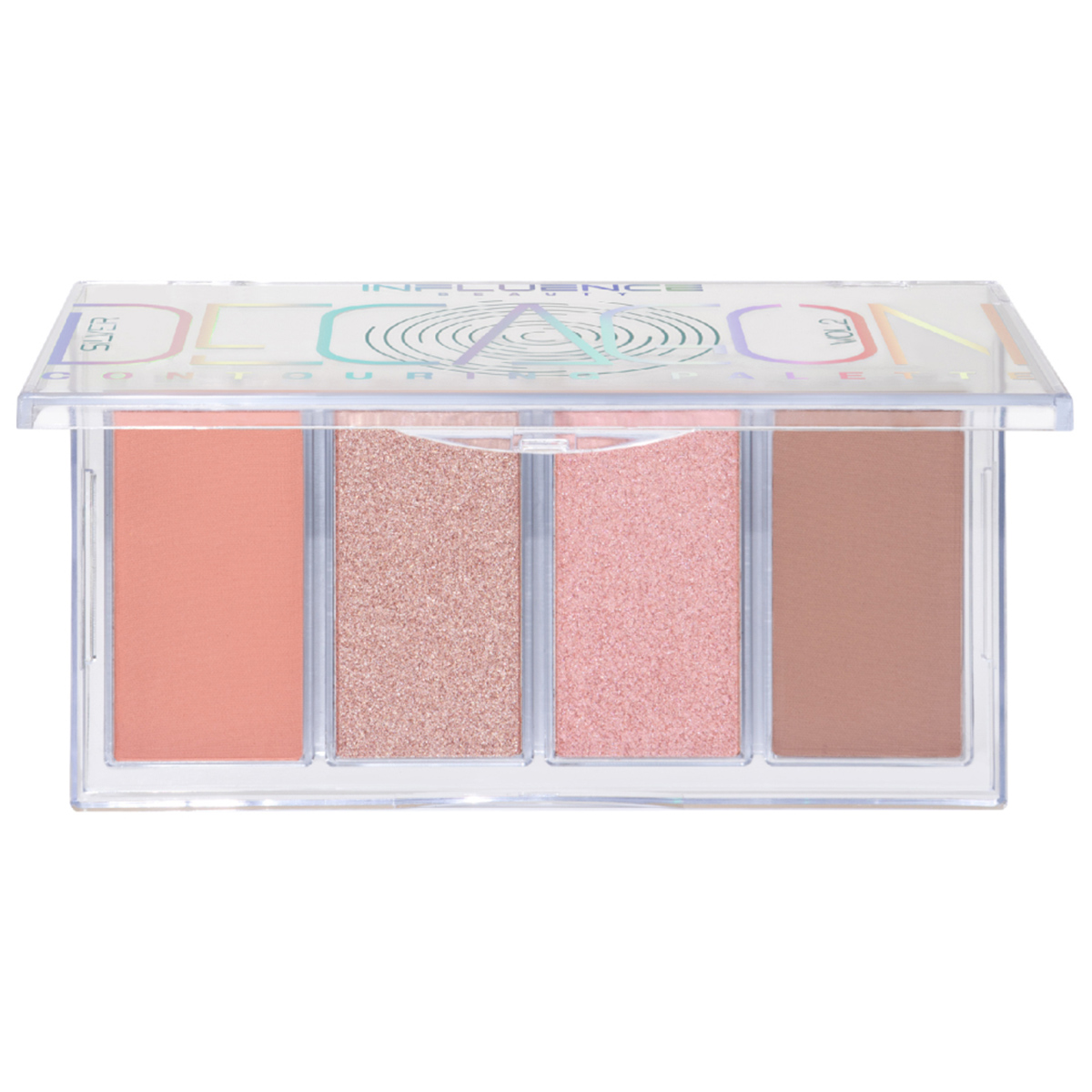 Палетка контуринга Silver Decagon, тон 02 от Influence Beauty + 2
