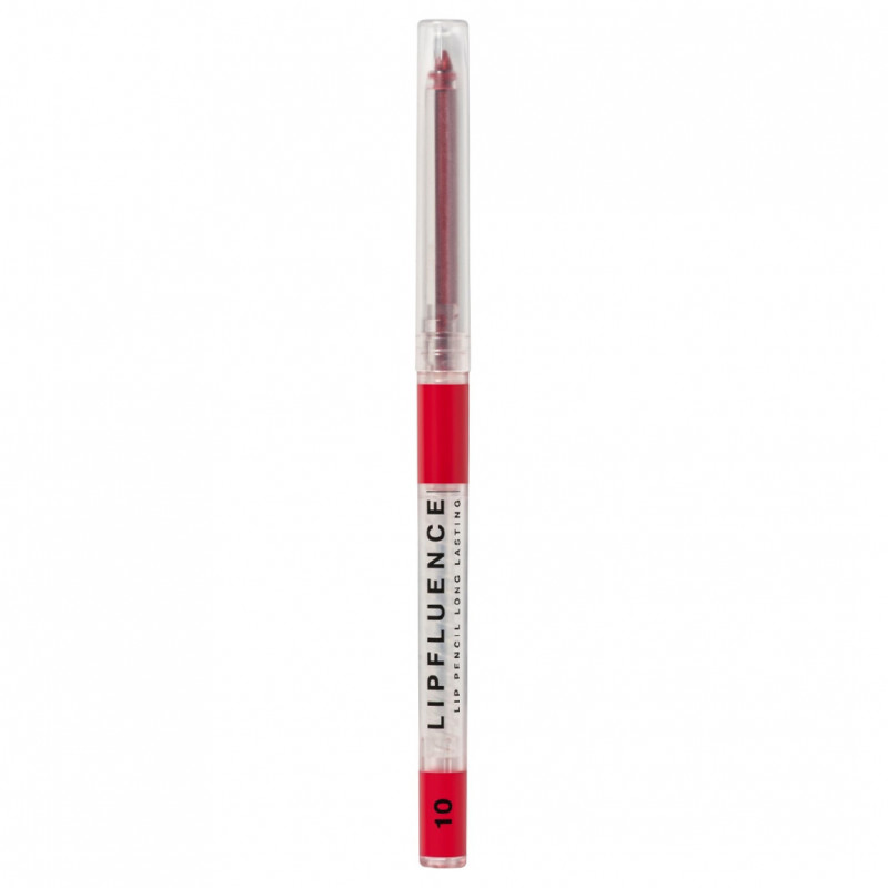Карандаш для губ автоматический Lipfluence, тон 10 красный от Influence Beauty + 1