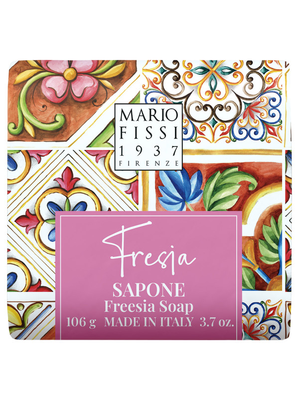 Mediterranean Flowers Мыло Фрезия Freesia 106г от Mario Fissi 1937 + 1
