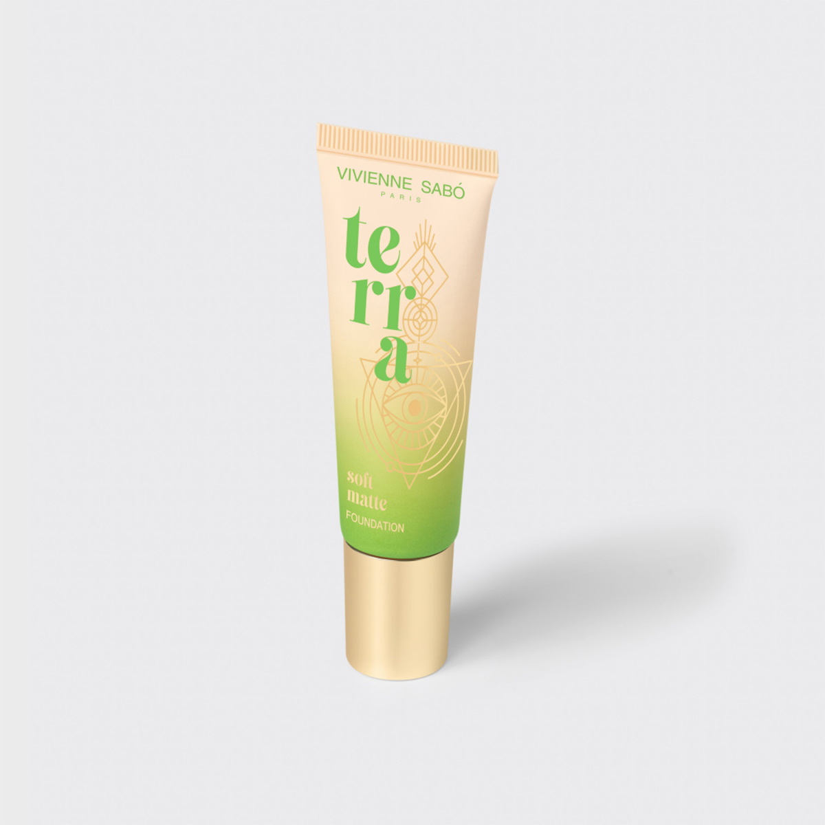 Матовый Тональный крем Terra, тон 02 холодный бежевый от Vivienne Sabo + 6