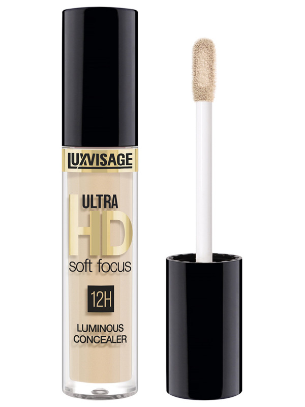 Консилер светоотражающий Ultra HD Soft Focus 12H, тон 13 Beige от LuxVisage + 1