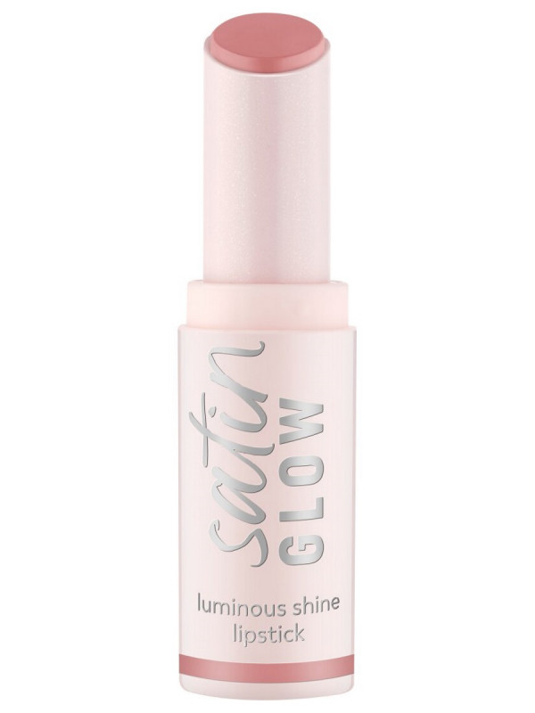 Помада для губ Satin Glow, тон 02 Blushin It от Essence + 1