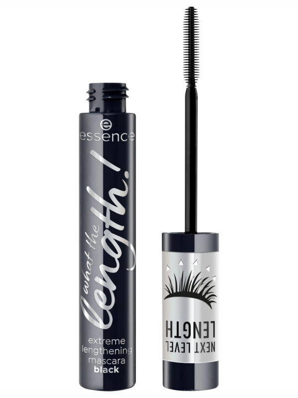 Тушь для ресниц ультраудлинение What The Length!, тон 01 black от Essence + 1