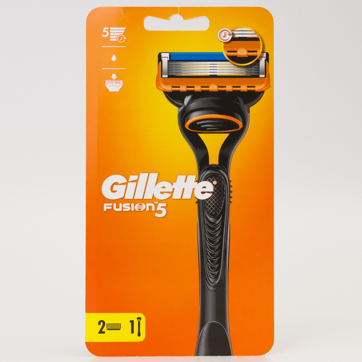 Станок для бритья Fusion + 2 кассеты от Gillette + 2