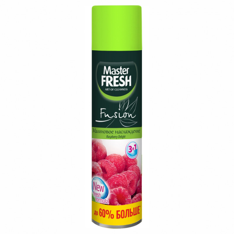 Освежитель воздуха Малиновое наслаждение 300мл от Master Fresh + 1
