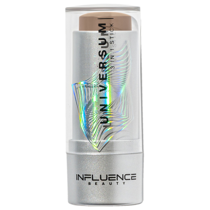 Стик 3в1 Universum, тон 02 gliese / нейтральный коричневый от Influence Beauty + 1