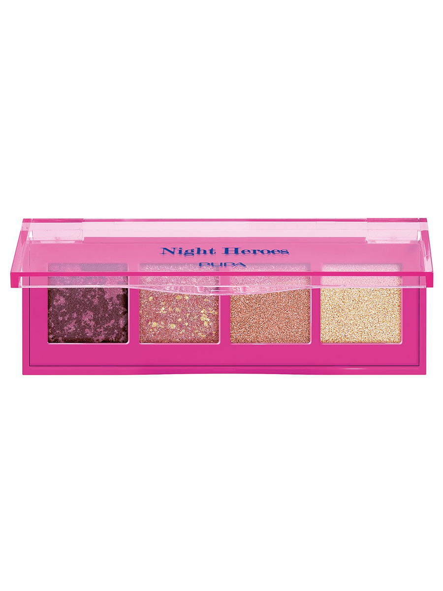 Night Heroes Палетка теней для век, тон 002 true queen от Pupa + 2