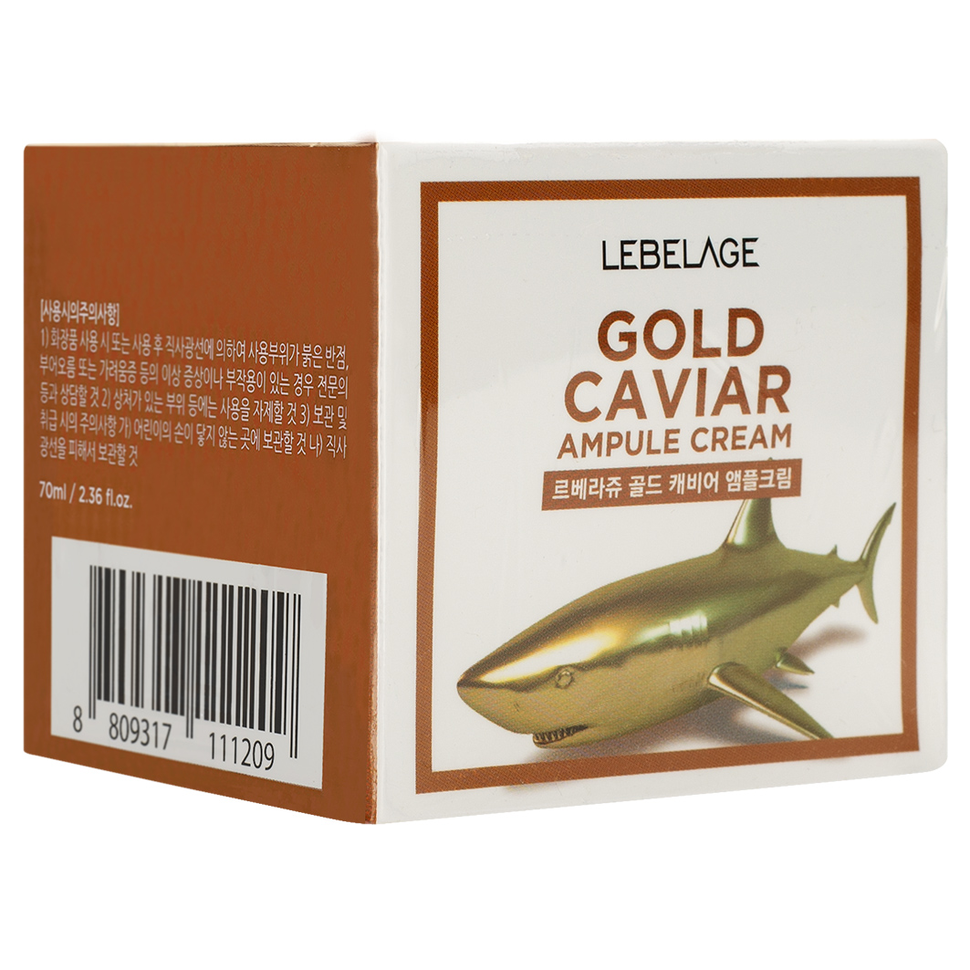 Ampule Cream Ампульный Крем с экстрактом икры 70мл от Lebelage + 2