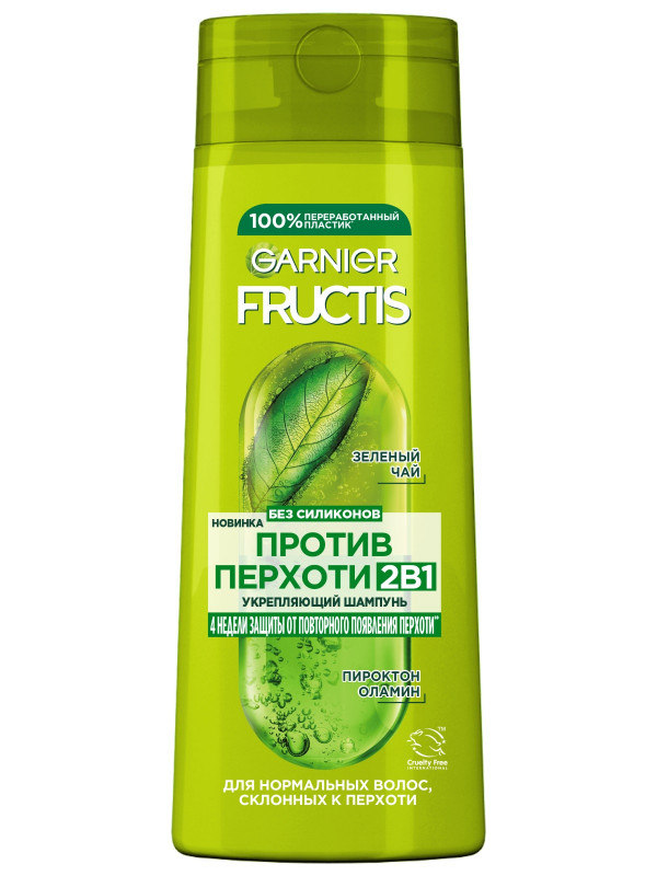 Fructis Шампунь укрепляющий Против перхоти 2в1 400мл от Garnier + 1
