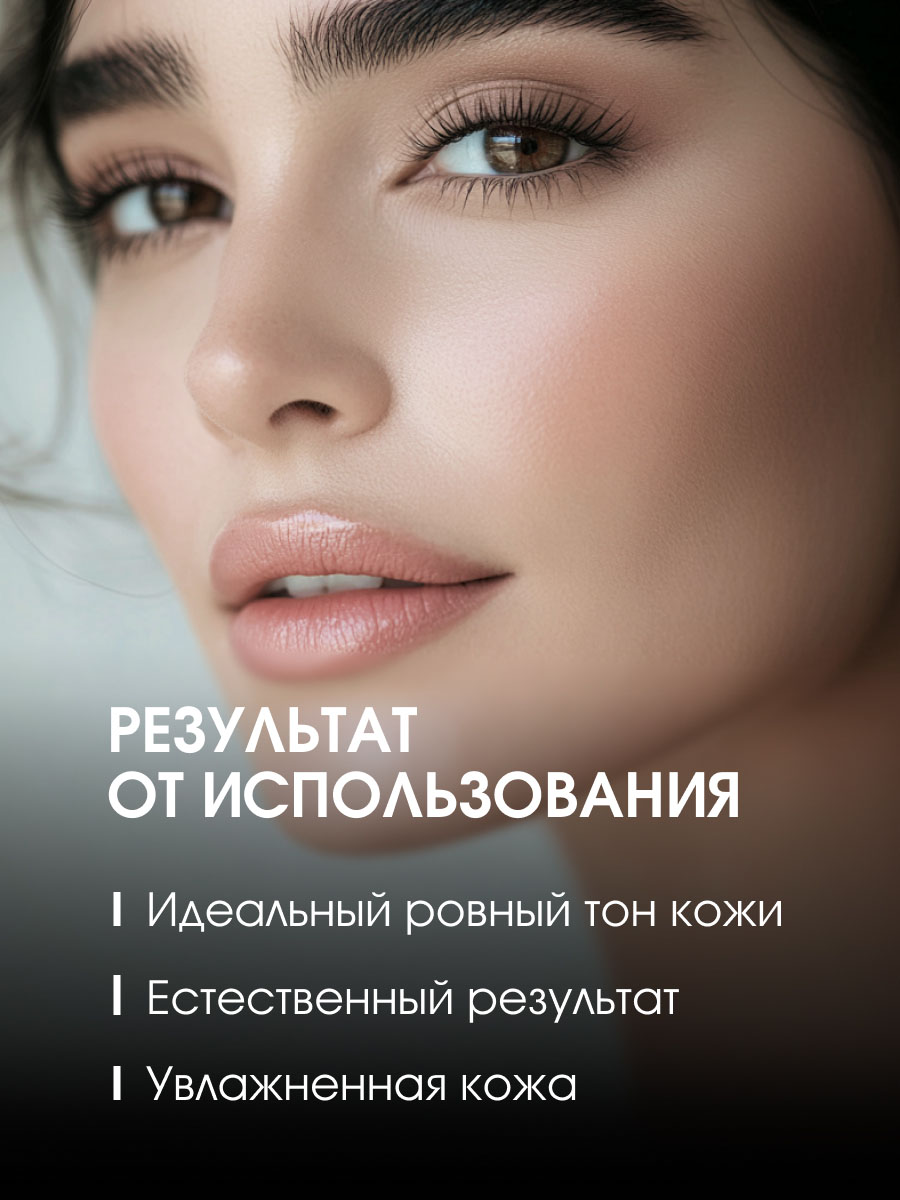 Матирующий Тональный крем Cult Matte Foundation, тон 01 молочный бежевый от Stellary + 6