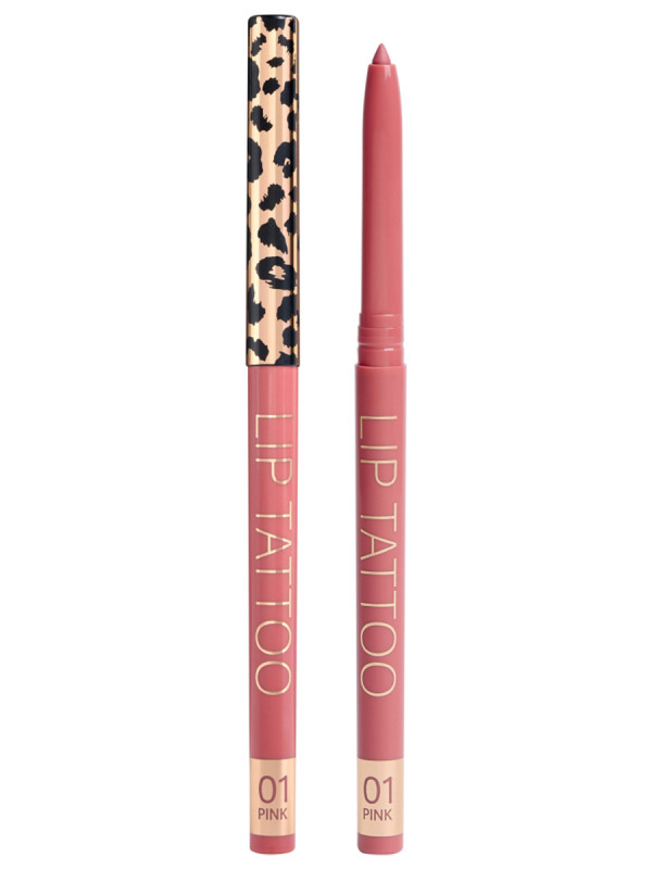 Карандаш для губ автоматический, тон 01 pink от Stellary + 1