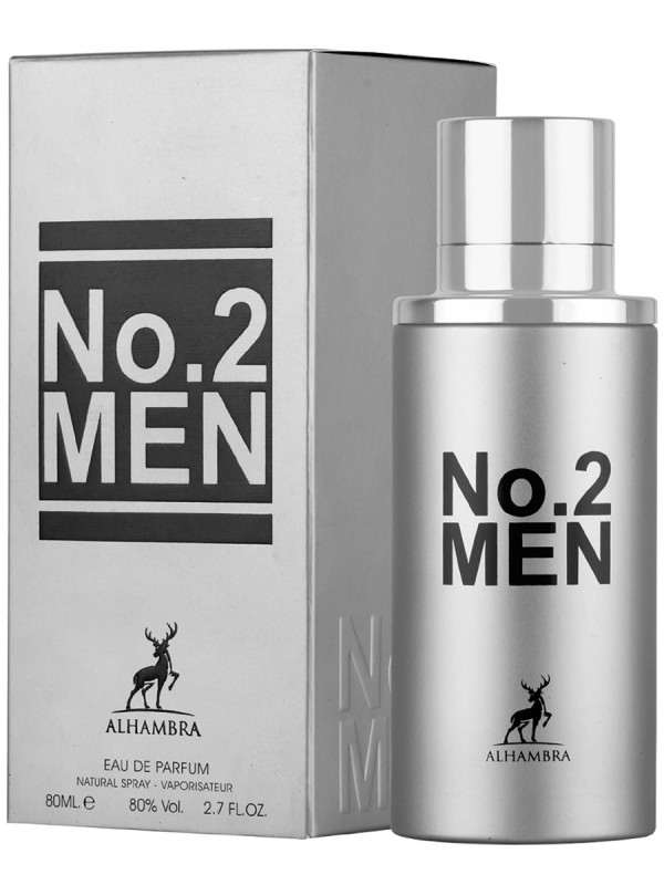 Парфюмерная вода мужская No.2 Men 80мл от Maison Alhambra + 1