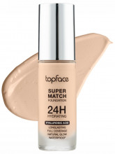 Тональный крем 24ч Super Match 24H Foundation, тон 001 Ivory Nude