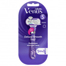 Станок для бритья Venus Extra Smooth Swirl + 1 кассета 