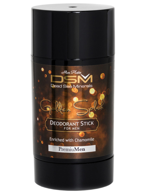 DSM Дезодорант для мужчин Golden Splash 80мл от Mon Platin + 1